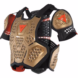 Dainese MX1 Roost Guard Veste protectrice, brun, taille L XL 2XL pour Hommes