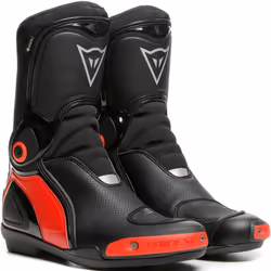 Dainese Sport Master Gore-Tex bottes de moto imperméables, noir-rouge, taille 40 pour Hommes