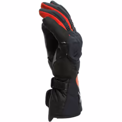 Dainese Nebula Gore-Tex Gants de moto pour dames, noir-rouge, taille XL pour Femmes