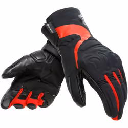 Dainese Nebula Gore-Tex Gants de moto pour dames, noir-rouge, taille 2XS pour Femmes