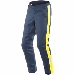 Dainese Storm 2 Pantalon de pluie de moto, bleu-jaune, taille XS pour Hommes