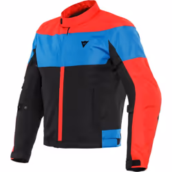Dainese Elettrica Air Tex Veste textile moto, noir-rouge-bleu, taille 56 pour Hommes
