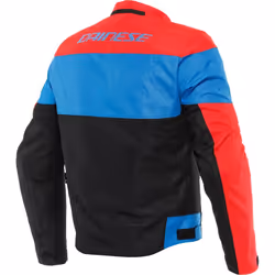 Dainese Elettrica Air Tex Veste textile moto, noir-rouge-bleu, taille 56 pour Hommes