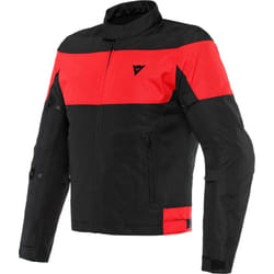 Dainese Elettrica Air Tex Veste textile moto, noir-rouge, taille 48 pour Hommes