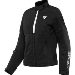 Dainese Risoluta Air Tex Veste textile de moto de dames, noir-blanc, taille 46 pour Femmes