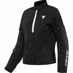 Dainese Risoluta Air Tex Veste textile de moto de dames, noir-blanc, taille 40 pour Femmes