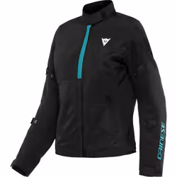 Dainese Risoluta Air Tex Veste textile de moto de dames, noir-bleu, taille 44 pour Femmes