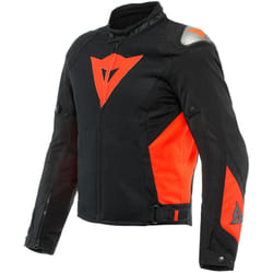 Dainese Energyca Air Tex Veste textile de moto, noir-rouge, taille 48 pour Hommes