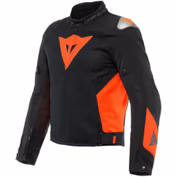 Dainese Energyca Air Tex Veste textile de moto, noir-rouge, taille 48 pour Hommes