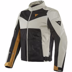 Dainese Sauris 2 D-Dry Veste textile de moto, noir-brun, taille 46 pour Hommes