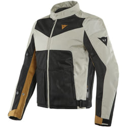 Dainese Sauris 2 D-Dry Veste textile de moto, noir-brun, taille 46 pour Hommes