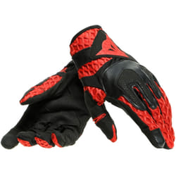 Dainese Air-Maze Gants de moto Unisex, noir-rouge, taille 2XL pour Hommes