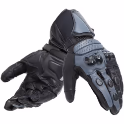 Dainese Impeto D-Dry Gants de moto imperméables, noir-gris, taille XS pour Hommes