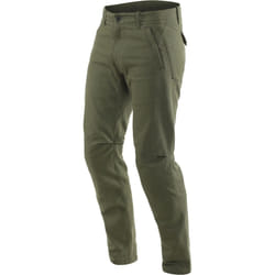 Dainese Chinos Pantalon textile de moto, vert, taille 38 pour Hommes