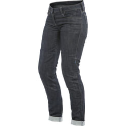 Dainese Denim Slim Pantalon textile de moto de dames, bleu, taille 3XL pour Femmes