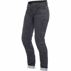 Dainese Denim Slim Pantalon textile de moto de dames, bleu, taille 24 pour Femmes