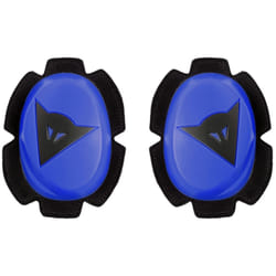 Dainese Pista Curseurs de genou, noir-bleu pour Hommes