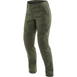 Dainese Chinos Pantalon textile de moto de dames, vert, taille 27 pour Femmes