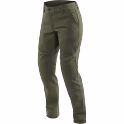 Dainese Chinos Pantalon textile de moto de dames, vert, taille 24 pour Femmes