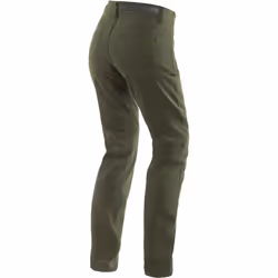 Dainese Casual Regular Pantalon textile de moto de dames, vert, taille 26 pour Femmes