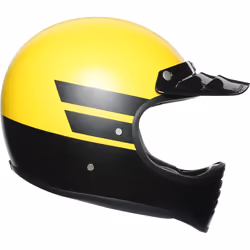 AGV Legends X101 Dust Casque, noir-jaune, taille S pour Hommes