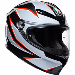 AGV K-6 Flash casque, noir-gris, taille XS pour Hommes