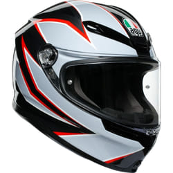 AGV K-6 Flash casque, noir-gris, taille 2XL pour Hommes