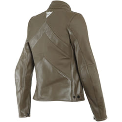 Dainese Santa Monica Veste en cuir de moto pour dames, brun, taille 40 pour Femmes
