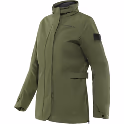 Dainese Toledo D-Dry Veste textile de moto pour femmes, vert, taille 44