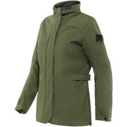 Dainese Toledo D-Dry Veste textile de moto pour femmes, vert, taille 44