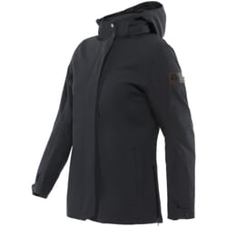 Dainese Brera D-Dry XT Veste textile de moto pour femmes, noir-gris, taille 48
