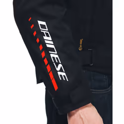 Dainese Veloce D-Dry Veste textile moto, noir-blanc-rouge, taille 48 pour Hommes - Vue supplémentaire 7