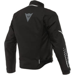 Dainese Veloce D-Dry Veste textile moto, noir-gris-blanc, taille 44 pour Hommes