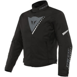 Dainese Veloce D-Dry Veste textile moto, noir-gris-blanc, taille 46 pour Hommes