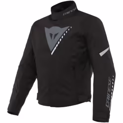 Dainese Veloce D-Dry Veste textile moto, noir-gris-blanc, taille 50 pour Hommes