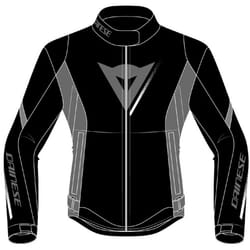 Dainese Veloce D-Dry Veste textile de moto dames, noir-gris-blanc, taille 42 pour Femmes