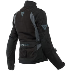 Dainese Desert Tex Veste textile de moto pour dames, noir-gris, taille 44 pour Femmes