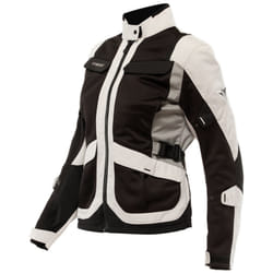 Dainese Desert Tex Veste textile de moto pour dames, noir-beige, taille 48 pour Femmes