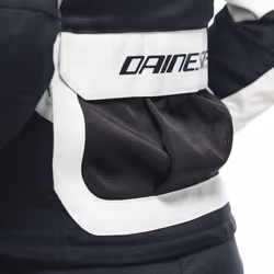 Dainese Desert Tex Veste textile de moto pour dames, noir-beige, taille 50 pour Femmes