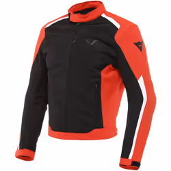 Dainese Hydraflux 2 Air D-Dry Veste textile moto, noir-rouge, taille 48 pour Hommes