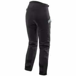 Dainese Tempest 3 D-Dry Pantalon textile de moto pour dames, noir-gris, taille 46 pour Femmes