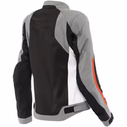 Dainese Hydraflux 2 Air D-Dry Veste textile de moto dames, noir-gris-rouge, taille 48 pour Femmes