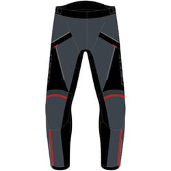 Dainese Tempest 3 D-Dry Pantalon textile de moto, noir-gris, taille 56 pour Hommes
