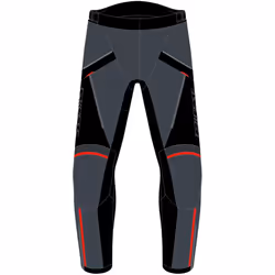 Dainese Tempest 3 D-Dry Pantalon textile de moto, noir-gris, taille 58 pour Hommes