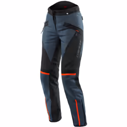 Dainese Tempest 3 D-Dry Pantalon textile de moto pour dames, noir-gris, taille 46 pour Femmes