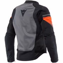 Dainese Air Fast Veste textile de moto, noir-gris-rouge, taille 62 pour Hommes