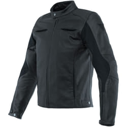 Dainese Razon 2 Veste en cuir de moto, noir, taille 48 pour Hommes
