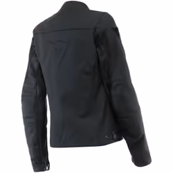 Dainese Razon 2 Veste en cuir de moto pour dames, noir, taille 44 pour Femmes