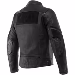 Dainese Merak Veste en cuir de moto, noir, taille 48 pour Hommes