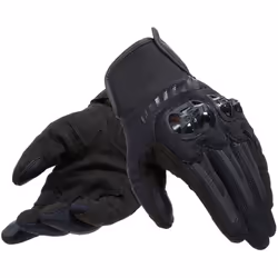 Dainese Mig 3 Air Tex Gants de moto, noir, taille 2XL pour Hommes